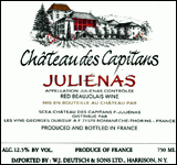 Georges Duboeuf 2006 Chateau des Capitans Julienas